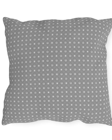 Desaturated Star-crossed Bodies 18" x 18" Outdoor Pillow