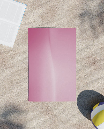 Pink Blush Fade Beach Towel, 18" x 27"