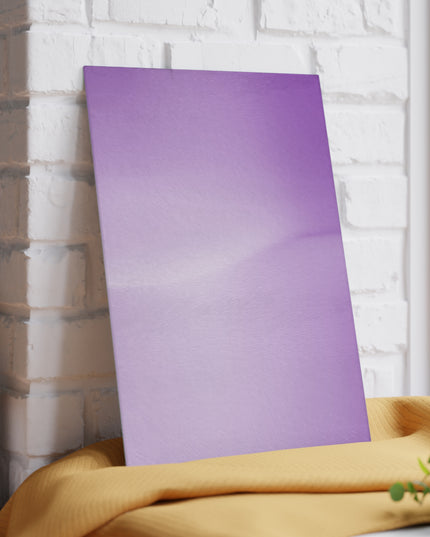 Soft Lavender Fade 8" x 11" Glass Cutting Board