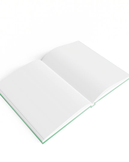 Mint Fade 5" x 7" Journal - 128 Blank pages