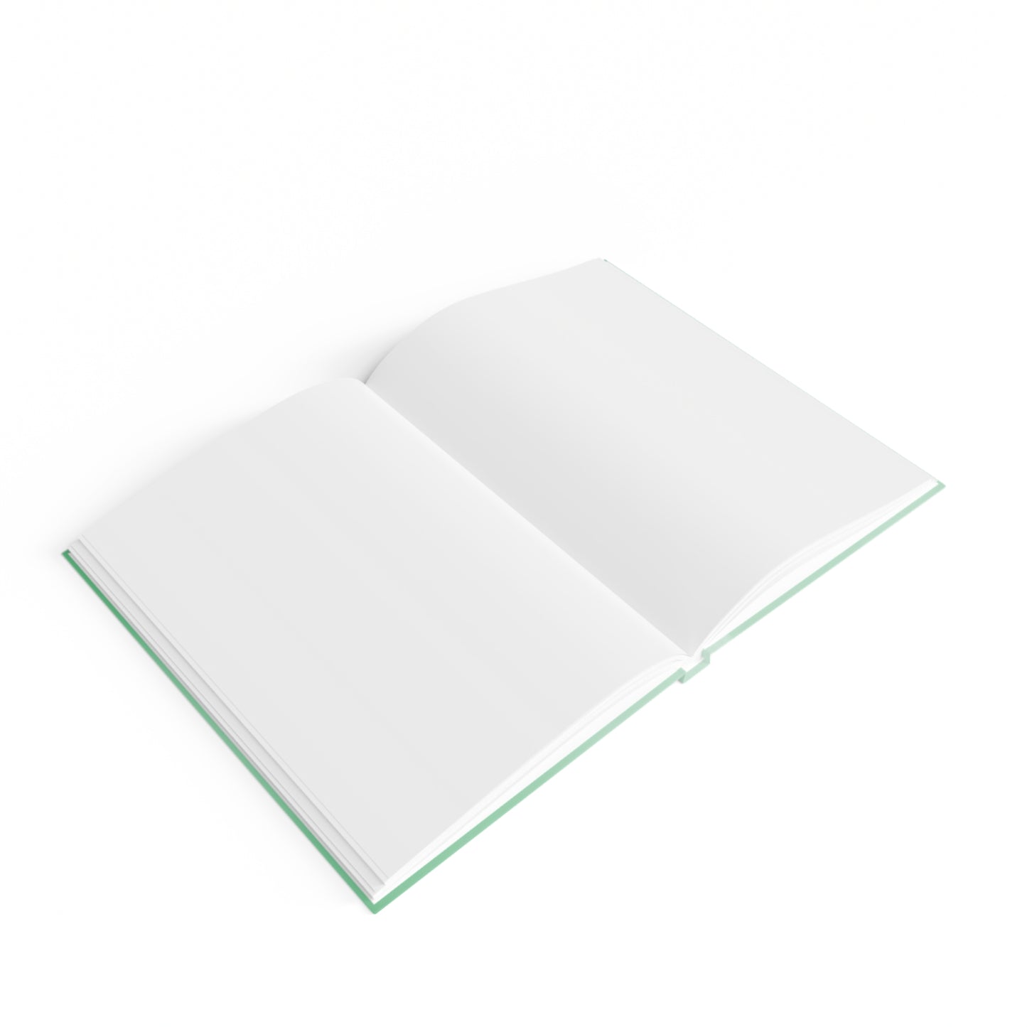 Mint Fade 5" x 7" Journal - 128 Blank pages