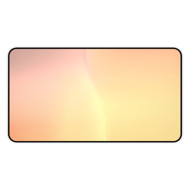 Hot Peach Fade 12" x 22" Desk Mat