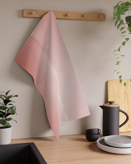 Rose Red Fade Tea Towels (cotton, poly), 18" x "30
