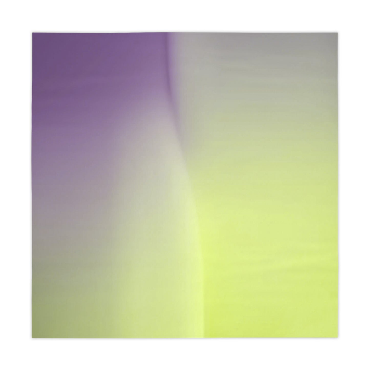 Purple Golden Fade Tablecloth, 55" x 55"
