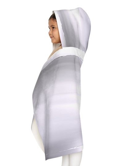Sephia Sea Dark Fog Youth Hooded Towel, 24" x 48"