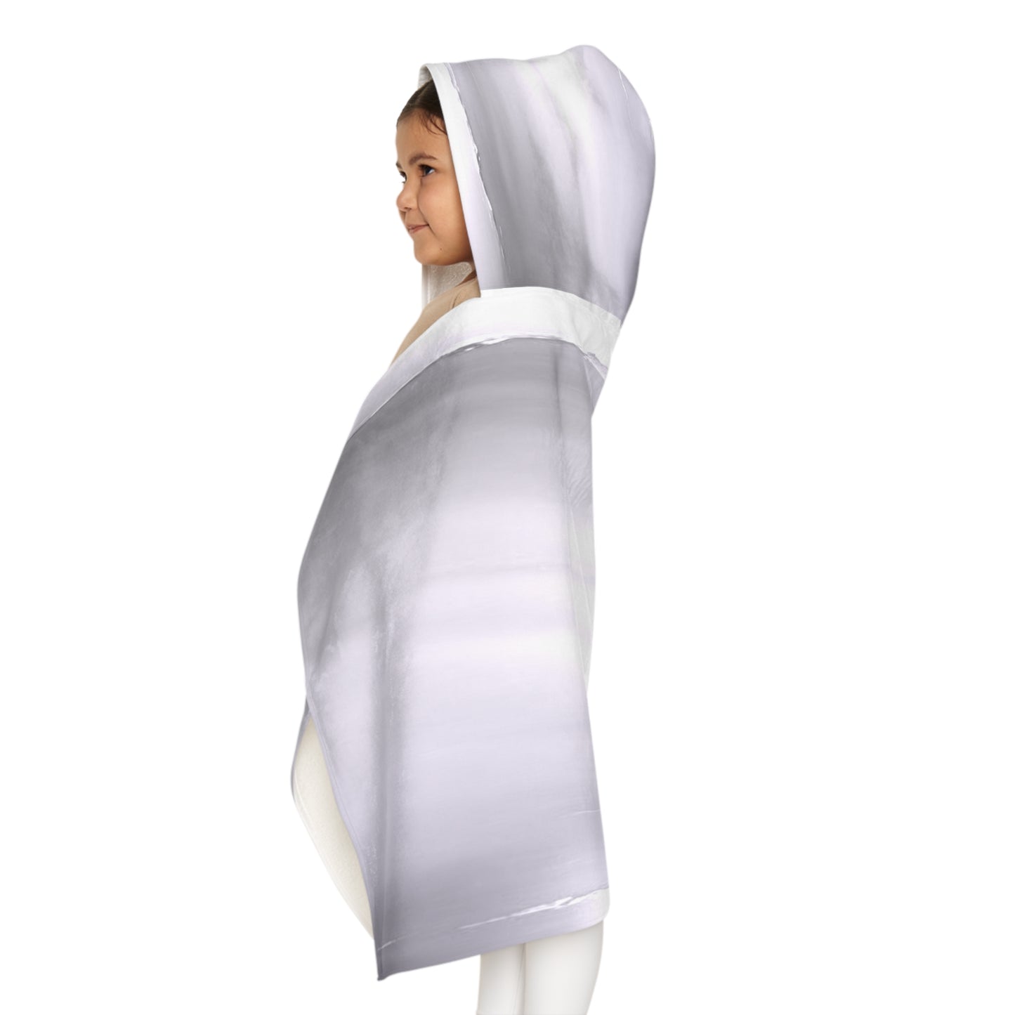 Sephia Sea Dark Fog Youth Hooded Towel, 24" x 48"