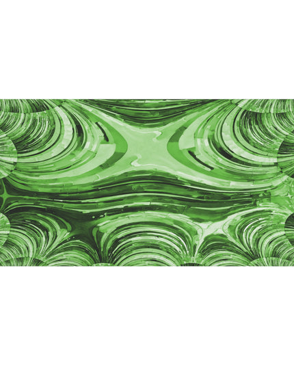 Uzi Spiral Mint Pastel Mink-Cotton Towel (50% polyester, 50% cotton),  30" x 60"