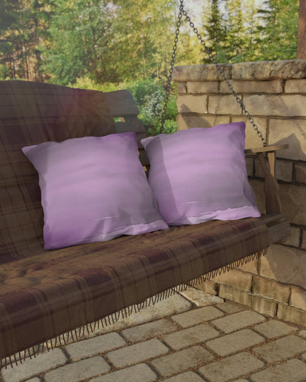 Dark Pink Sea Amethyst Fog 18" x 18" Outdoor Pillows