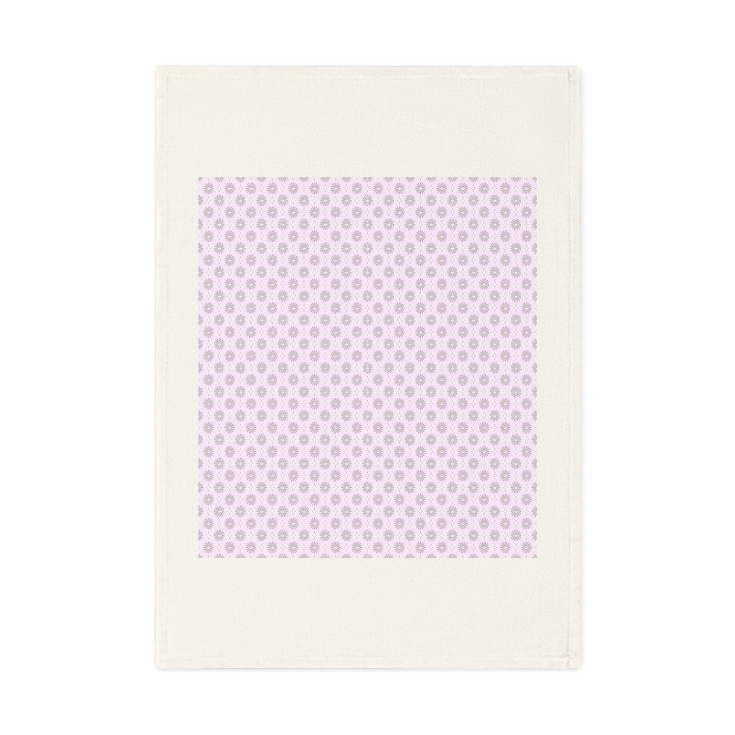 Pink Mornings Star-crossed Bodies Cotton Tea Towel 19.6" x 27.5"