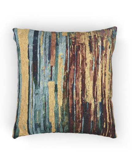 Striped Alpha Woven Pillow, 17" x 18"