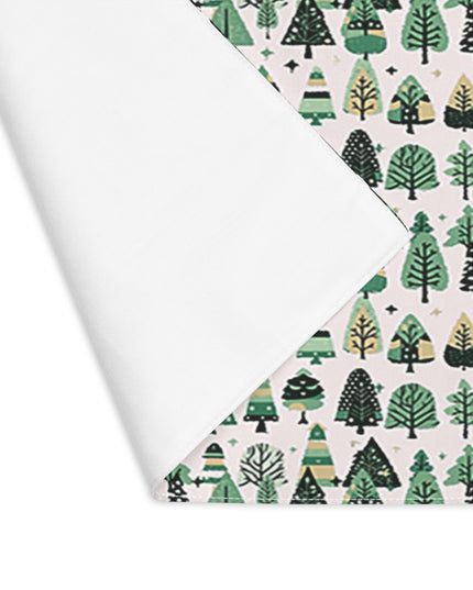 Mini Vintage Green Trees Placemat, 1 pc
