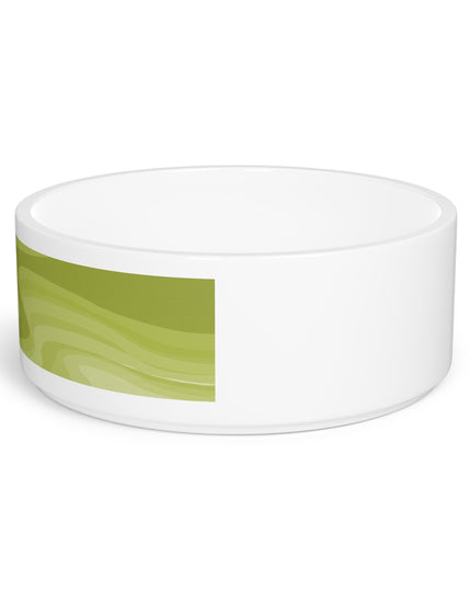 Lemon Wavey 16 oz Pet Bowl