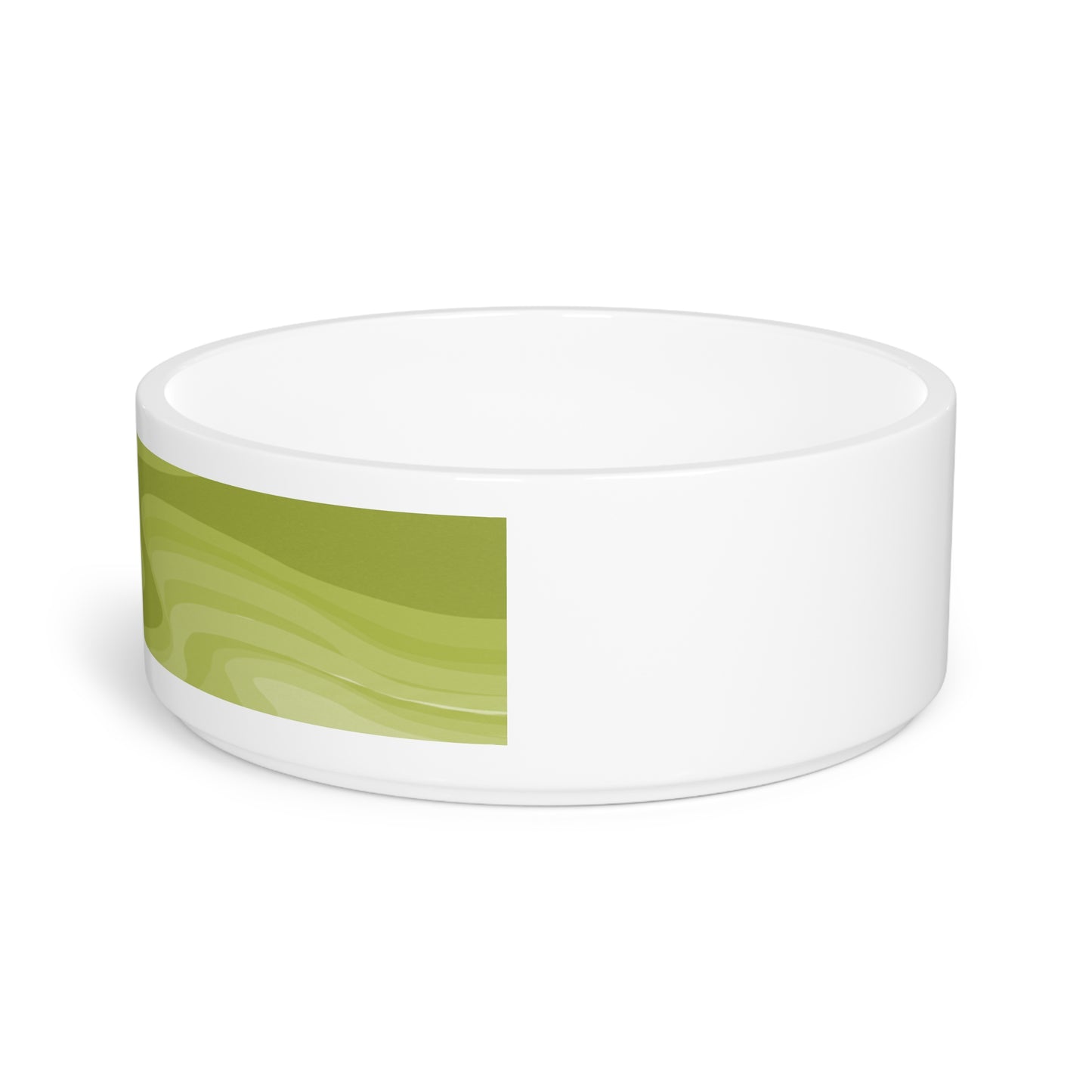 Lemon Wavey 16 oz Pet Bowl