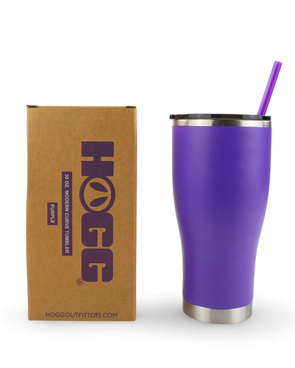 30oz POWDER COATED MODERN CURVE TUMBLER