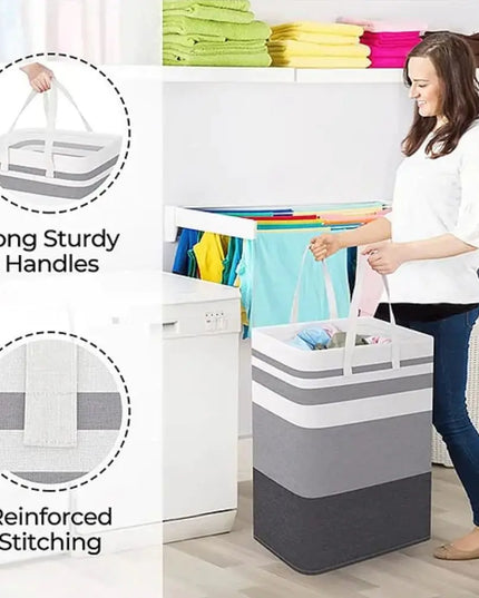 Foldable Square Laundry Basket