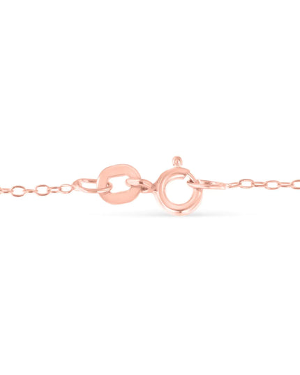 Sterling Silver Diamond Station Necklace (1/2 cttw, K-L Color, I2-I3 Clarity)