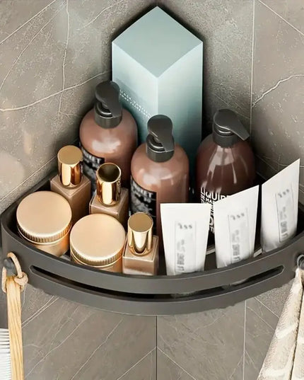 2-Tier Space-Saving Corner Shower Caddy Organizer