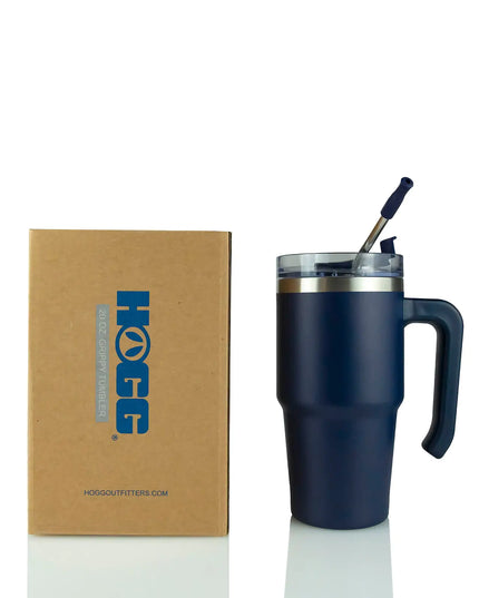 20oz POWDER COATED GRIPPY TUMBLER
