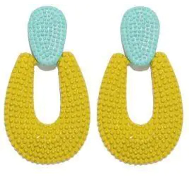 Antonia -Yellow Earrings