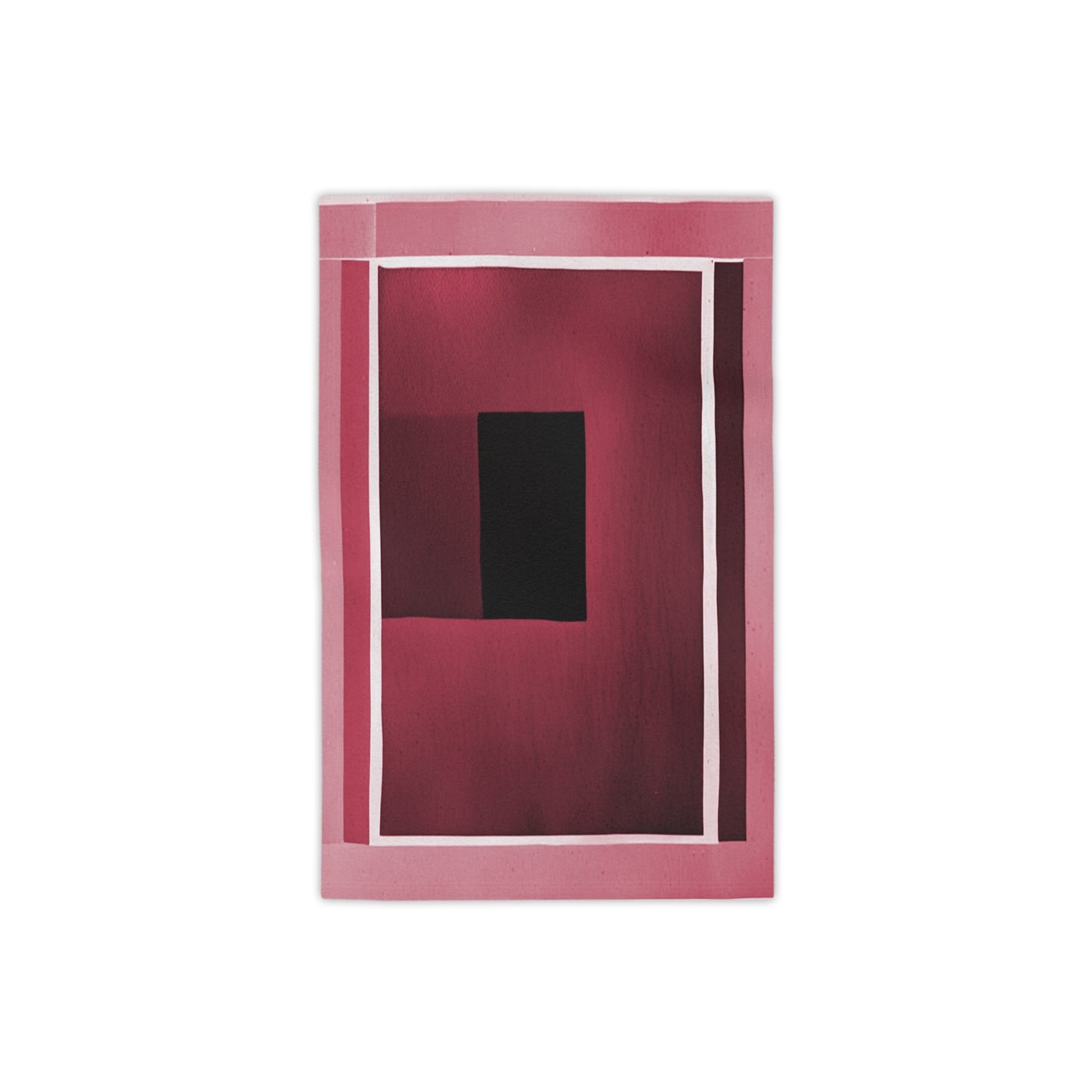 Red Shadow Beach Towel, 18" x 27"