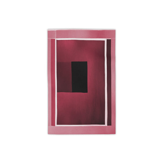 Red Shadow Beach Towel, 18" x 27"
