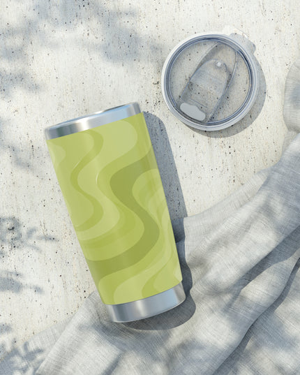 Lemon Wavey Vagabond 20oz Tumbler