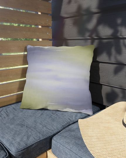 Lavender Sea Golden Fog 16" x 16" Outdoor Pillow