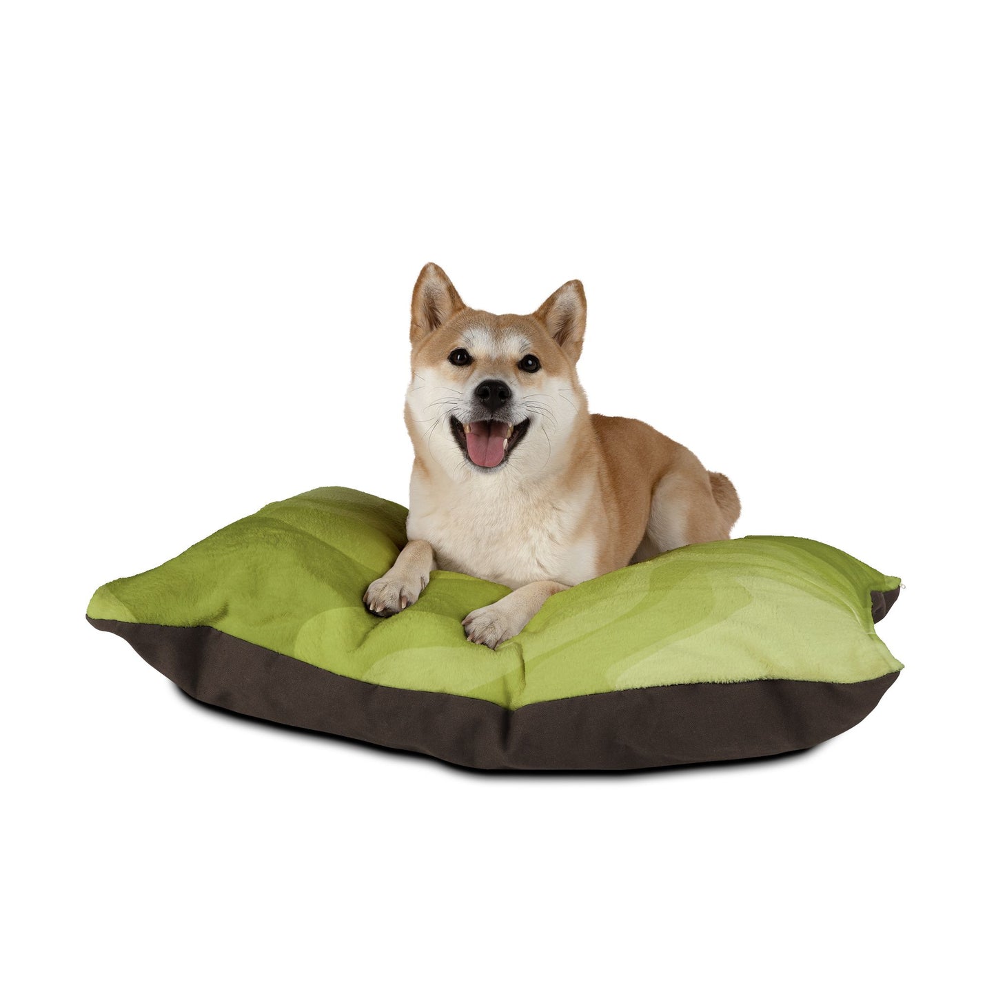 Lemon Wavey 40" × 30" Pet Bed