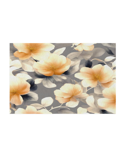 Soft Blossom Floral Bunch Outdoor Rug, 48" x 72"