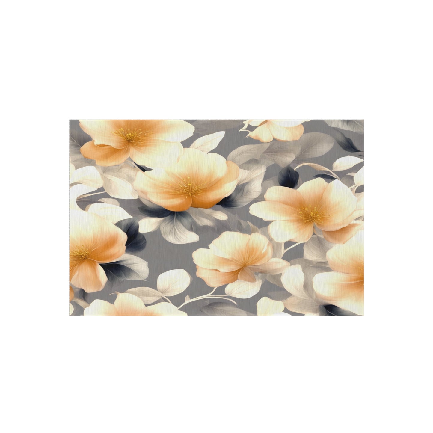 Soft Blossom Floral Bunch Outdoor Rug, 48" x 72"