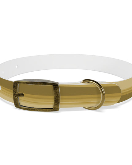 Brown Wavey Small Dog Collar