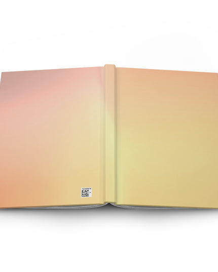 Hot Peach Fade 5.75" x 8" Hardcover Journal Matte with 150 lined pages
