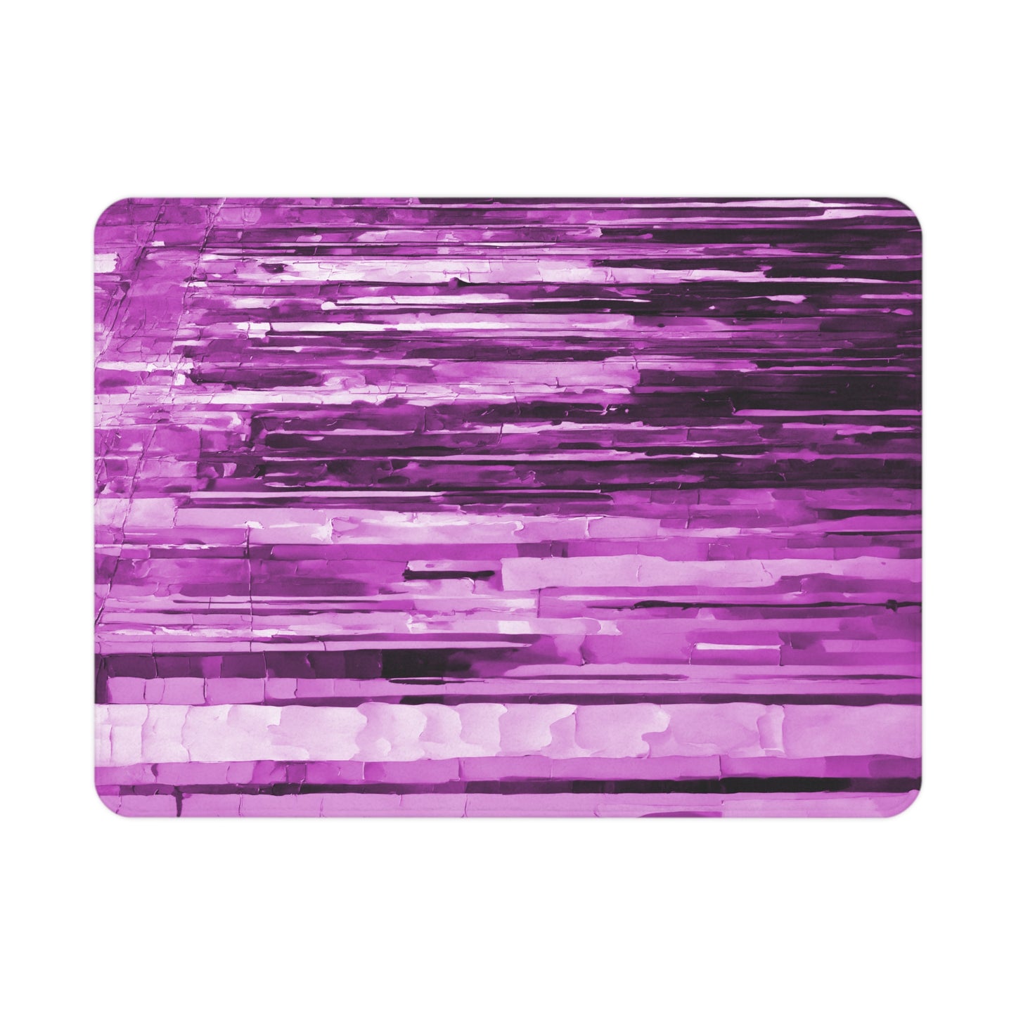 Striped Powder Lavender Toddler Blanket, 30" x 40"