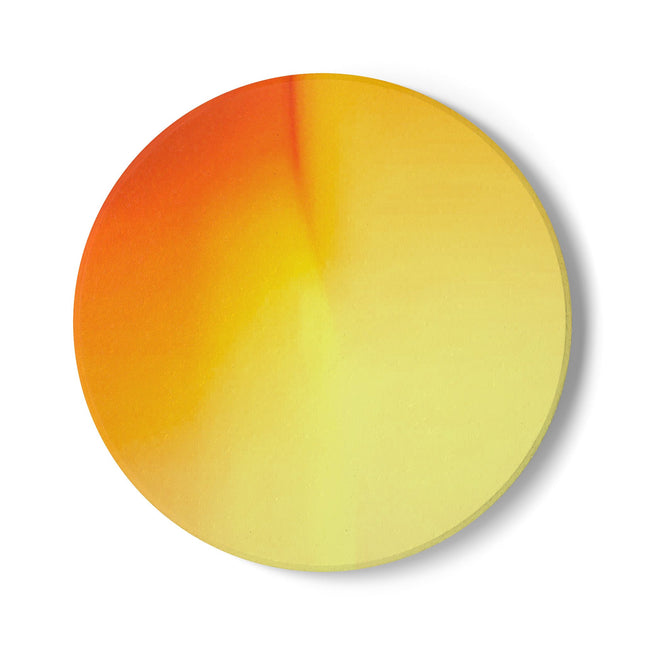 Phoenix Fade 4" x 4" Round Ceramic Coaster