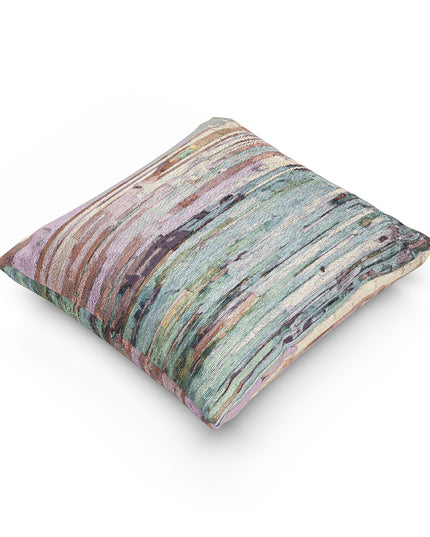 Striped Pastels Woven Pillow, 17" x 18"