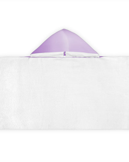 Soft Lavender Fade Youth Hooded Towel, 24" x 48"