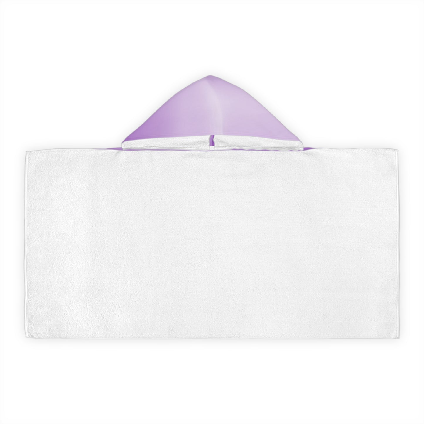 Soft Lavender Fade Youth Hooded Towel, 24" x 48"