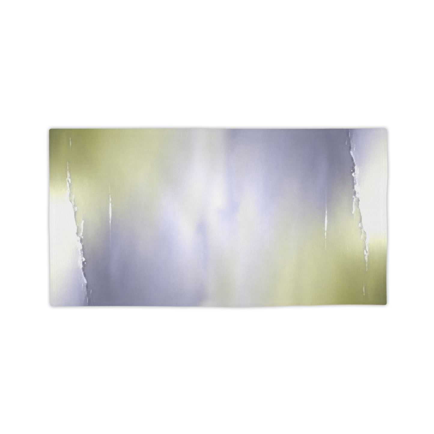 Lavender Sea Golden Fog Beach Towel, 24" x 44"