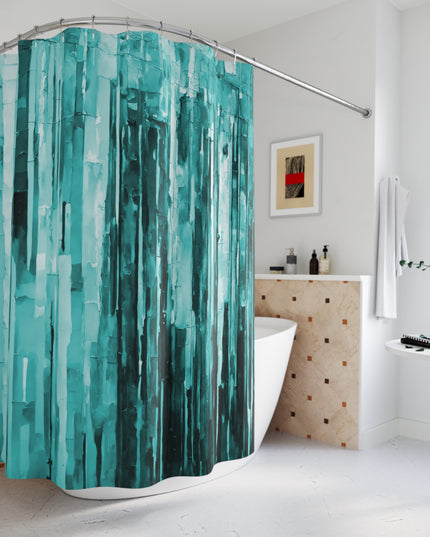 Striped Tif Shower Curtains, 71" x 74"