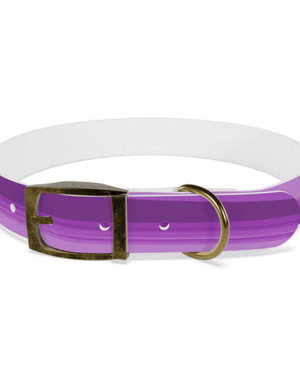 Wavey Purple Wavey Large Dog Collar