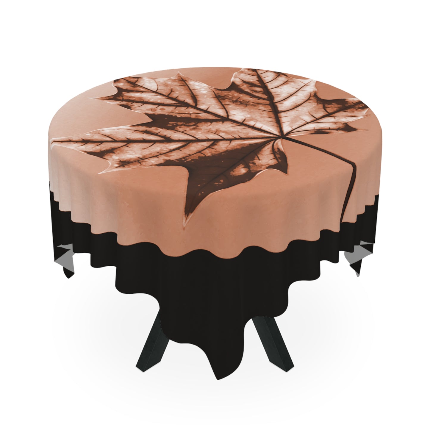 Soft Maple Leaf Tablecloth, 55" x 55"