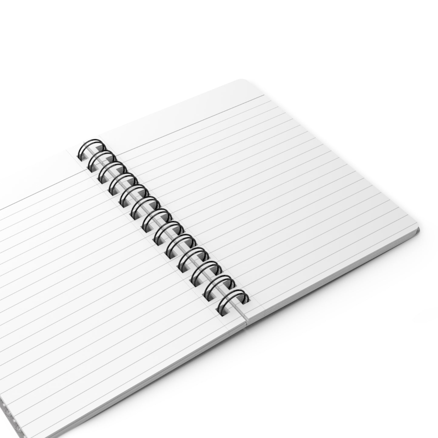 Desaturated Star-crossed Bodies Spiral Bound Journal, 5" x 7" 150 pages