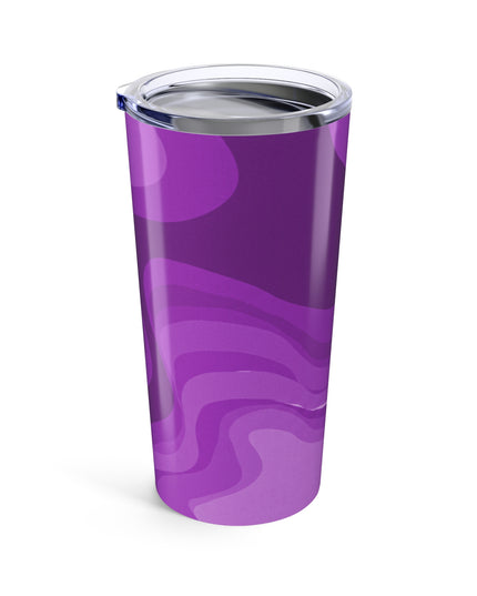 Wavey Purple Wavey Tumbler 20oz