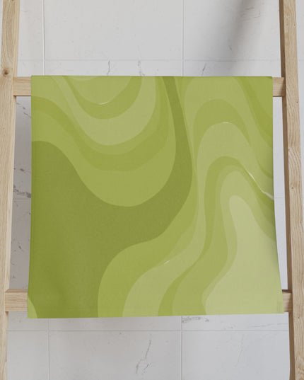 Lemon Wavey Hand Towel, 16" x 28"