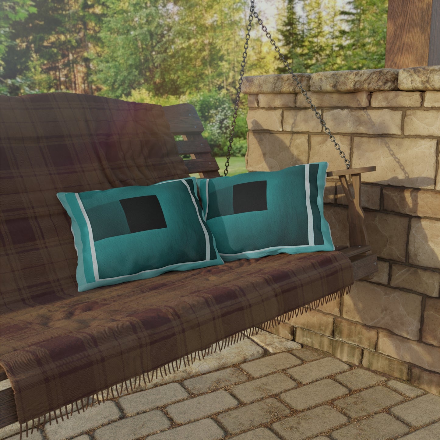 Tif Shadow 20" x 14" Outdoor Pillow