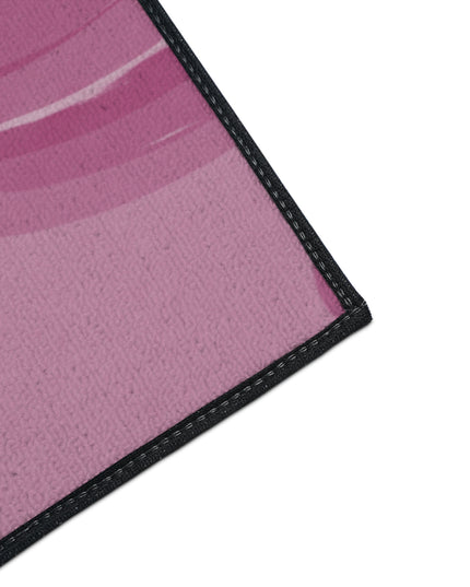 Pinky Mauve Wavey 36" x 60" Heavy Duty Floor Mat