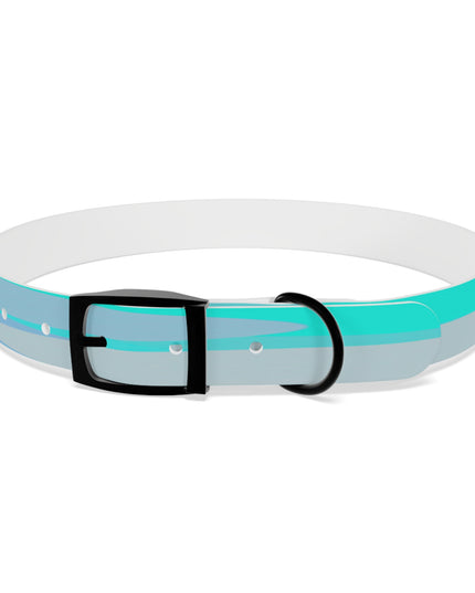 Pastel Tan and Tif Patches Extra Large Dog Collar