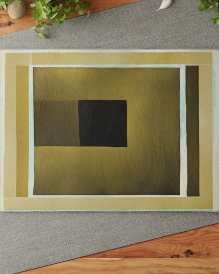 Tan Shadow Glass Cutting Board, 11" x 15"