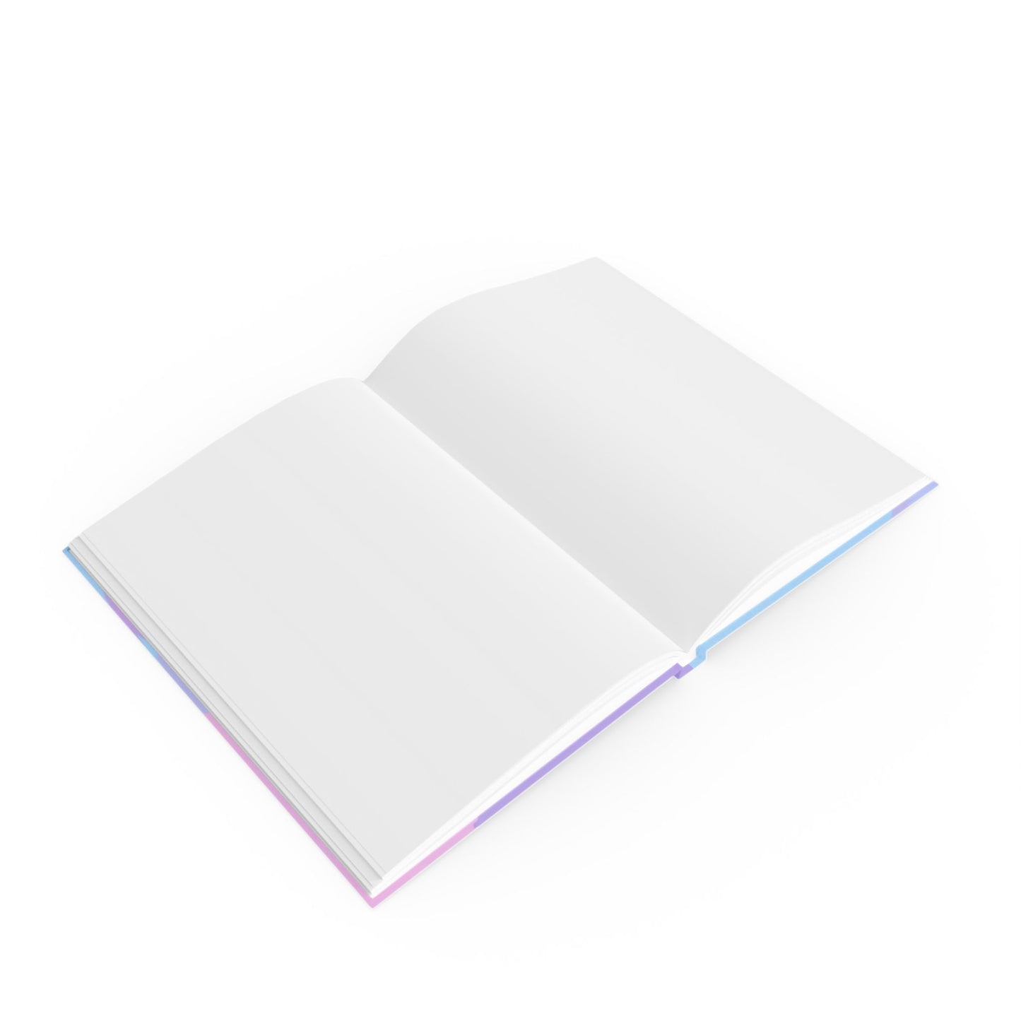 Pastel Purple and Mauve Patches 5.2" x 7.4" Hard Backed Journal with 128 blank pages