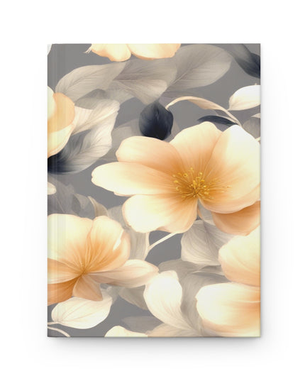 Soft Blossom Floral Bunch Hardcover Journal Matte with 150 lined pages, 5.75" x 8"
